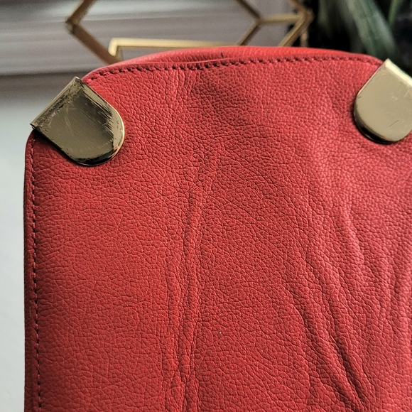 Vince Camuto Leila Drawstring Shoulder Bag – Coral - Picture 4 of 9